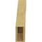 Ekena Millwork 5-inch W x 18-inch D x 24-inch H Aspen Rough Cedar Woodgrain TimberThane Knee Brace, Primed BRCUR05X18X24ASPRCPR - alternate 6